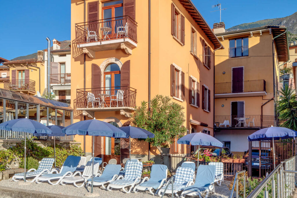 Spiaggia privata - Appartamenti Priori Malcesine_1c